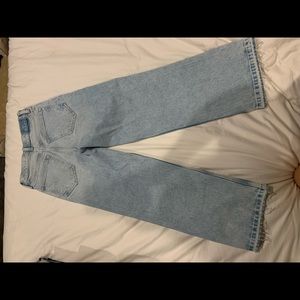 Abercrombie wide leg jeans